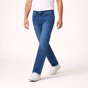 Dark Wash Straight Leg Jeans Men’s Stretch Denim Mavi Zach 36x36